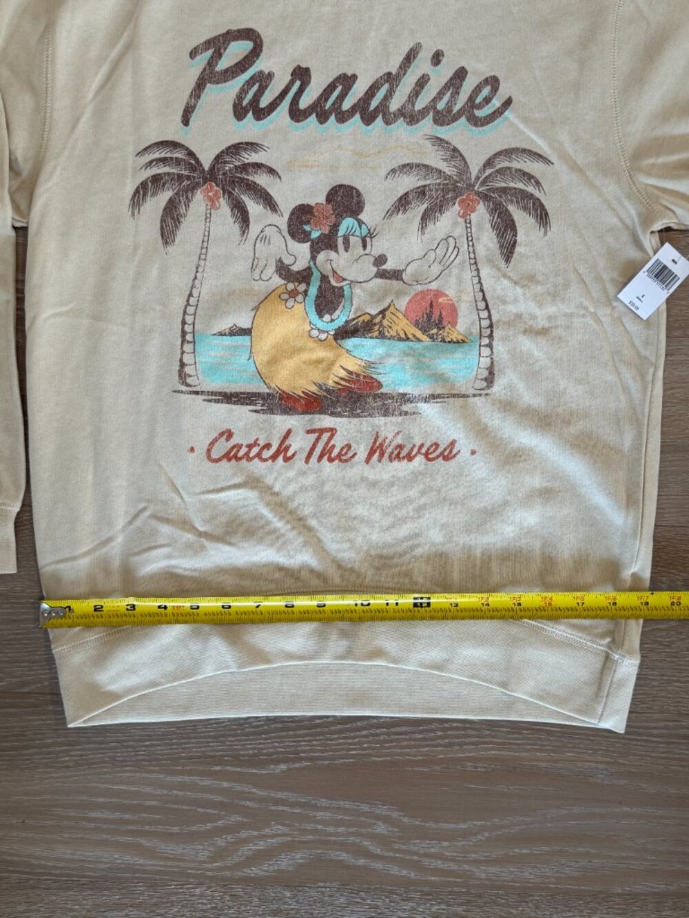 Disney Parks Minnie Mouse Paradise Sweatshirt - Picture 6 of 9